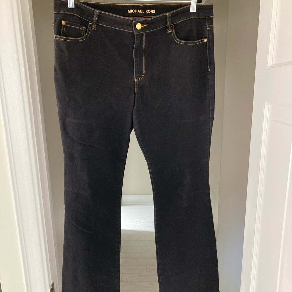 Michael Kors black denim